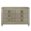 Bedroom Homelegance (Homerica East) | Homelegance Furniture Youth Loudon 6 Drawer Dresser In Champagne Metallic B1515-5