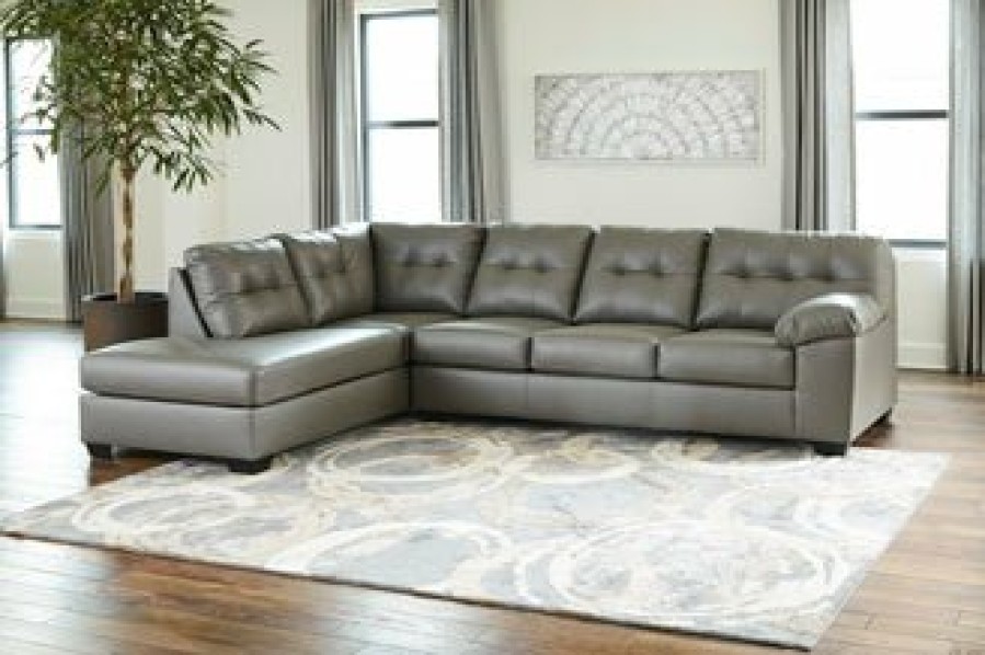 Living Room Ashley Furniture | Donlen 2-Piece Sectional With Chaise