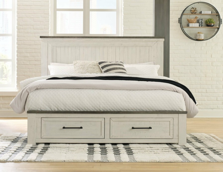 Bedroom Ashley Furniture | Brewgan Panel Storage Bed