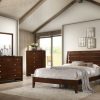 Bedroom Coaster Z2 Premium | Serenity Rich Merlot California King Five Piece Bedroom Set