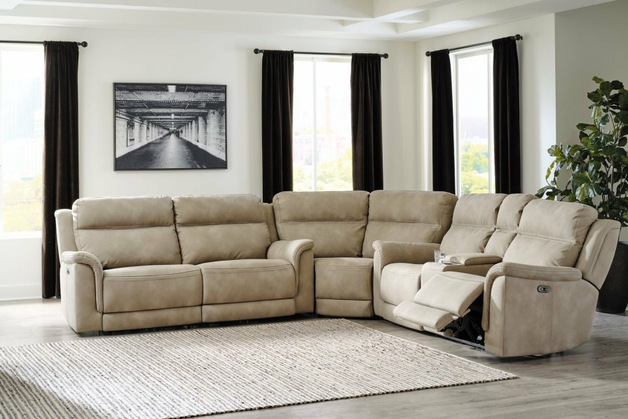 Living Room Ashley Furniture | Next-Gen Durapella 3-Piece Power Reclining Sectional