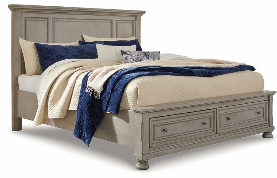 Bedroom Ashley Furniture | Lettner Panel Storage Bed