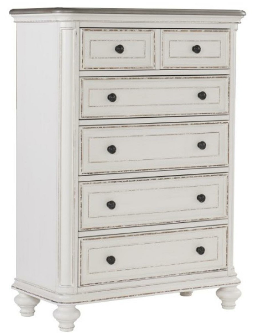 Bedroom Homelegance (Homerica East) | Homelegance Baylesford Chest In Two Tone 1624W-9