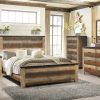 Bedroom Coaster Z2 Premium | Sembene Bedroom Rustic Antique Multi Color Eastern King Four Piece Set