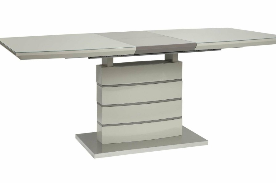 Dining Room Homelegance (Homerica East) | Homelegance Glissand Dining Table In White & Gray 5599-71*