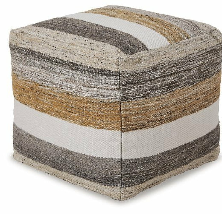 Accessories Ashley Furniture | Josalind Pouf