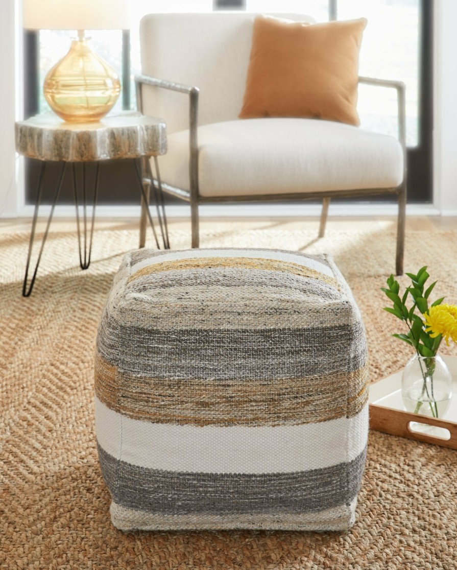 Accessories Ashley Furniture | Josalind Pouf