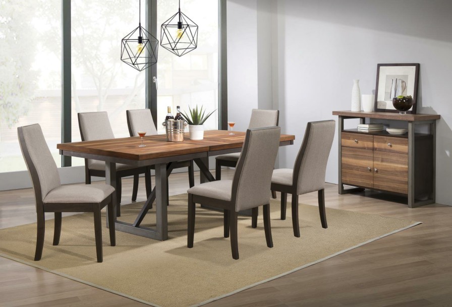 Dining Room Coaster Z2 Premium | 106581 S7 7Pc Set (Tbl+6Side)