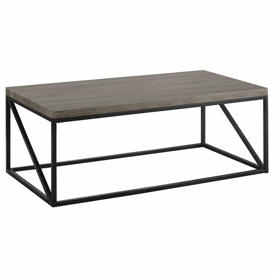 Living Room Coaster Z2 Premium | Industrial Sonoma Grey Coffee Table