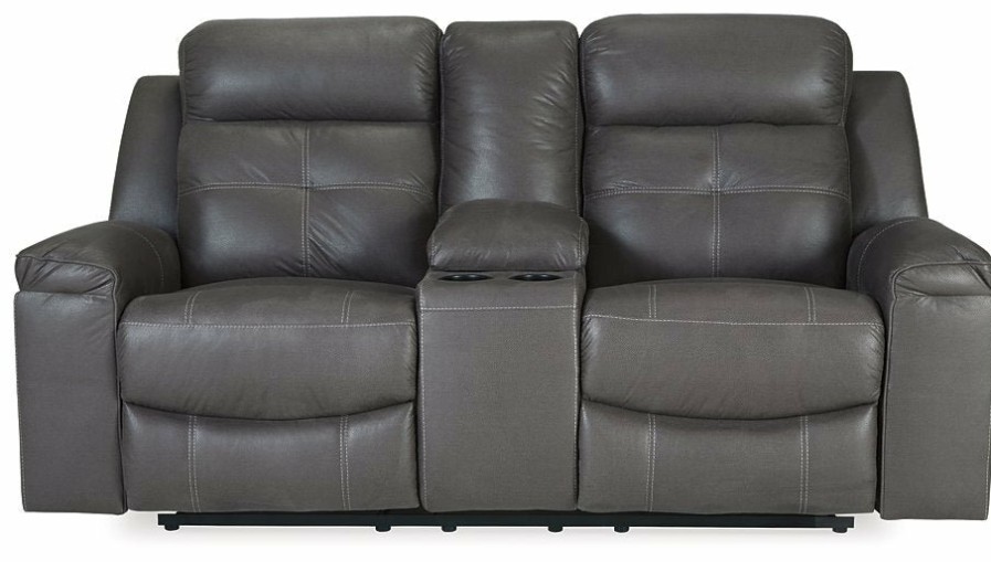 Living Room Ashley Furniture | Jesolo Reclining Loveseat With Console