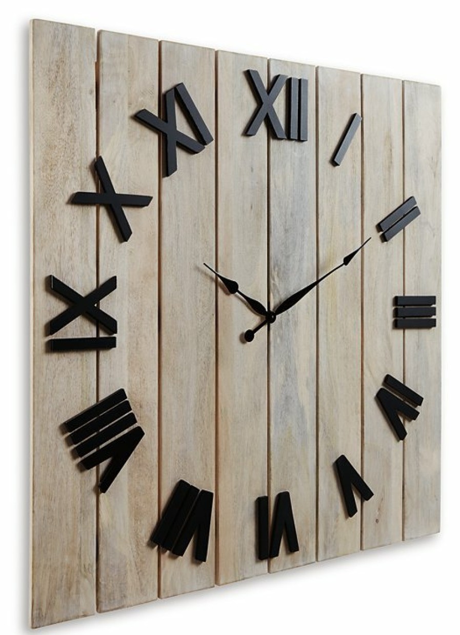 Accessories Ashley Furniture | Bronson Wall Clock