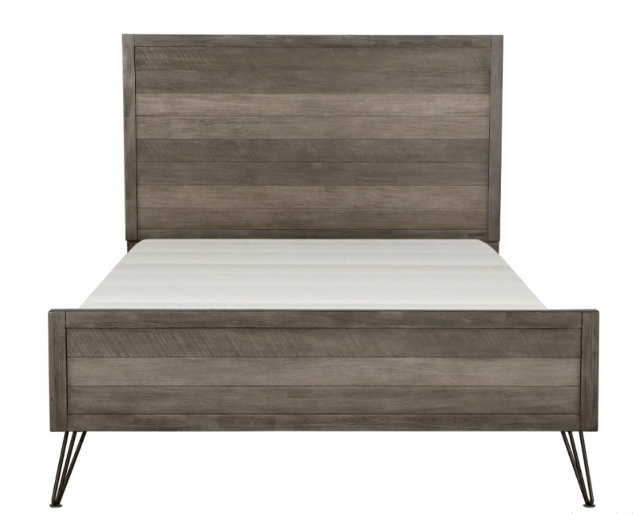 Bedroom Homelegance (Homerica East) | Homelegance Urbanite Full Panel Bed In Tri-Tone Gray 1604F-1*