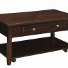 Living Room Coaster Z2 Premium | G721038 Transitional Walnut Lift Top Coffee Table