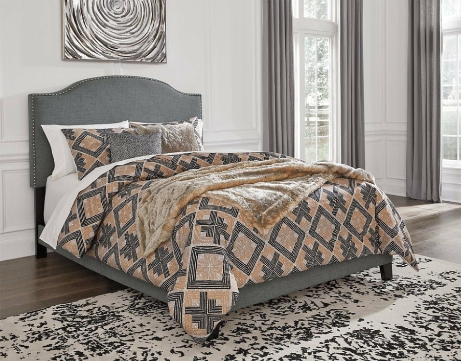 Bedroom Ashley Furniture | Adelloni Upholstered Bed