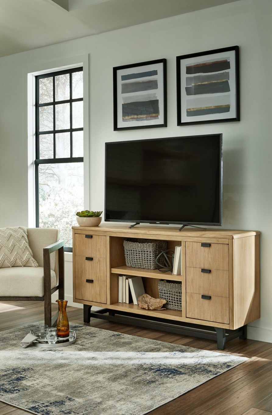 Entertainment Ashley Furniture | Freslowe Large Tv Stand