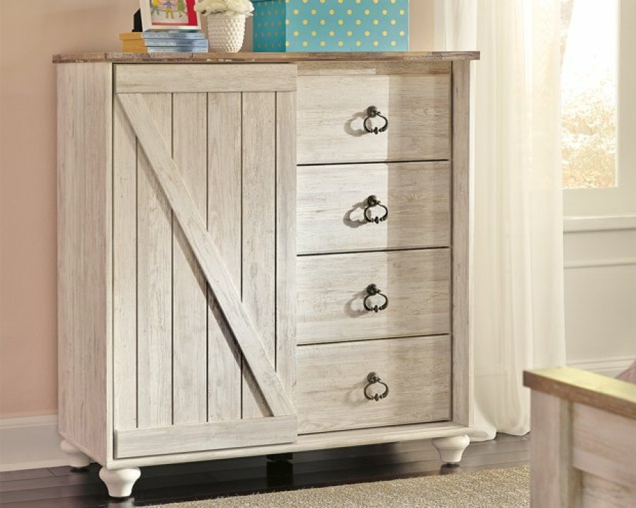 Bedroom Ashley Furniture | Willowton Dressing Chest