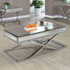 Living Room FOA East | Sundance Chrome Coffee Table, Chrome