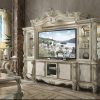 Entertainment ACME | Versailles Bone White Entertainment Center (Side Piers & Bridge)