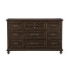 Bedroom Homelegance (Homerica East) | Homelegance Cardona Dresser In Driftwood Charcoal 1689-5