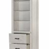 Home Office ACME | Tree House Weathered White & Washed Gray Bookcase