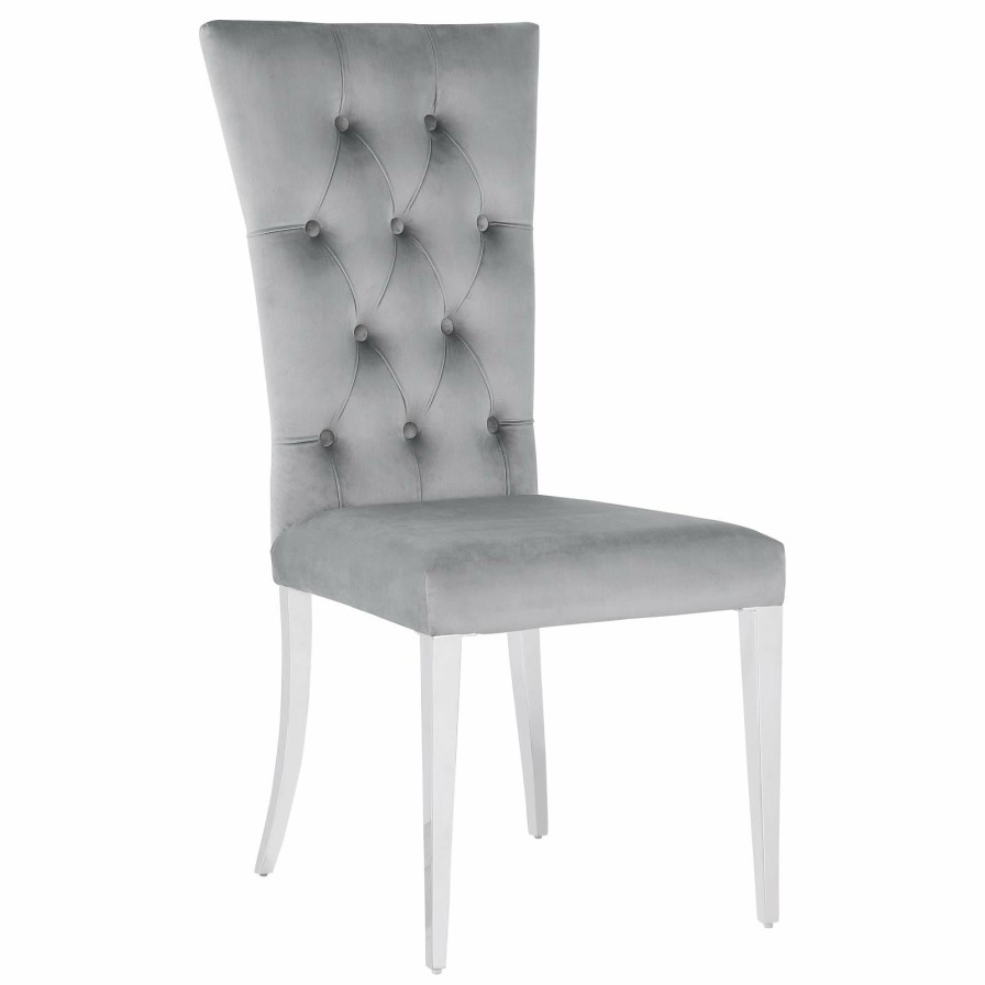 Dining Room Coaster Z2 Premium | Kerwin Tufted Upholstered Side Chair (Set Of 2)