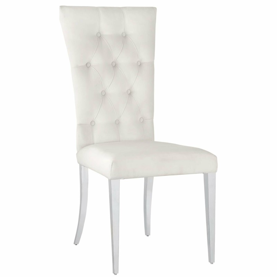 Dining Room Coaster Z2 Premium | Kerwin Tufted Upholstered Side Chair (Set Of 2)