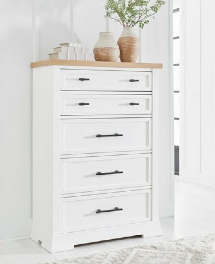 Bedroom Ashley Furniture | Ashbryn Chest Of Drawers