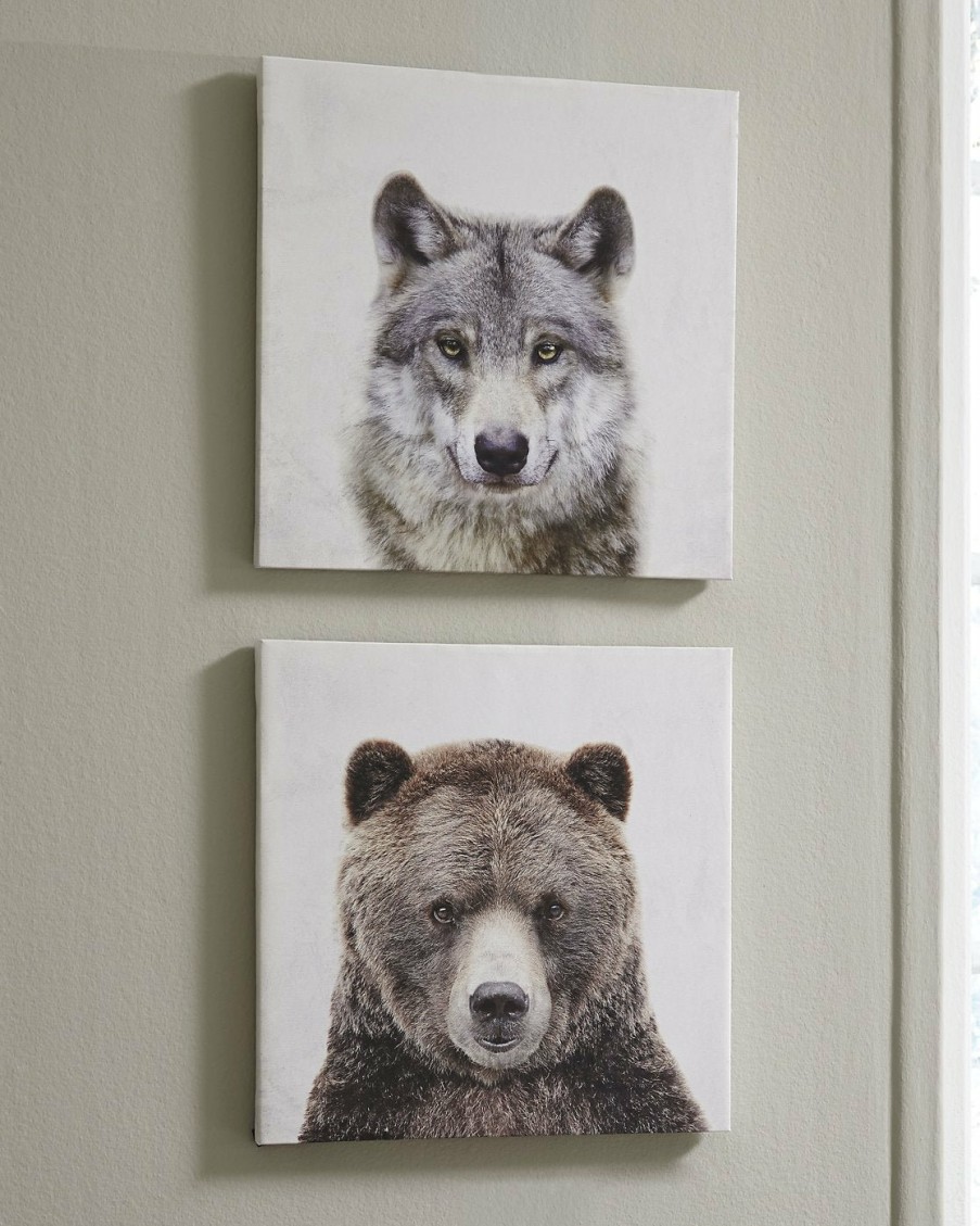 Accessories Ashley Furniture | Albert Wall Art (Set Of 2)