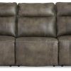 Living Room Ashley Furniture | Game Plan Power Reclining Sofa