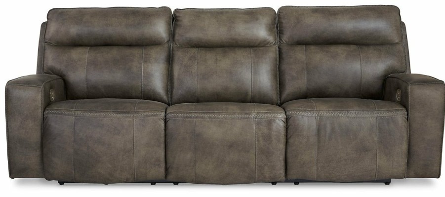 Living Room Ashley Furniture | Game Plan Power Reclining Sofa