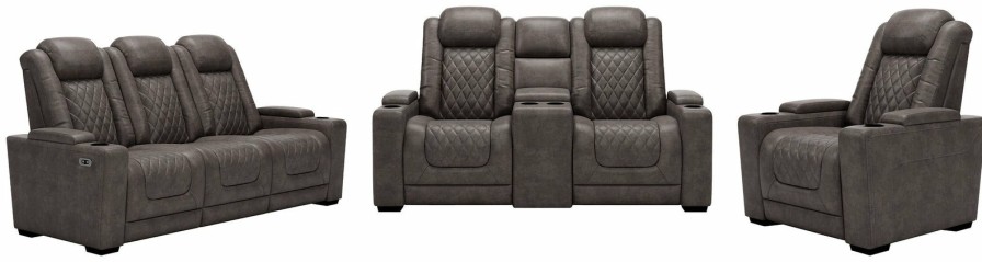 Living Room Ashley Furniture | Hyllmont Power Reclining Living Room Set