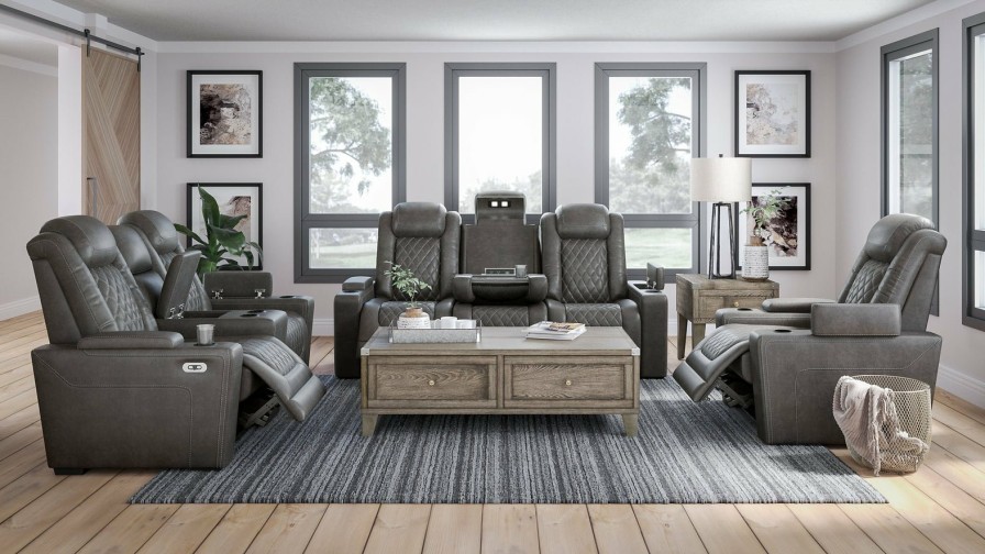 Living Room Ashley Furniture | Hyllmont Power Reclining Living Room Set