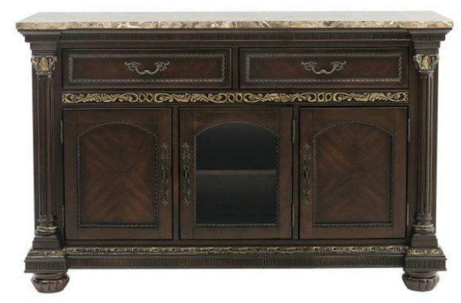 Dining Room Homelegance (Homerica East) | Homelegance Russian Hill Server In Cherry 1808-40