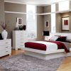 Bedroom Coaster Z2 Premium | Jessica Contemporary White Eastern King Four Piece Set