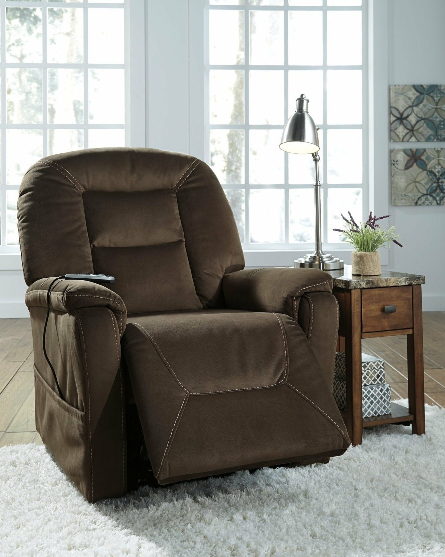 Living Room Ashley Furniture | Samir Power Lift Recliner