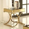 Living Room FOA East | Sundance Brass End Table, Brass