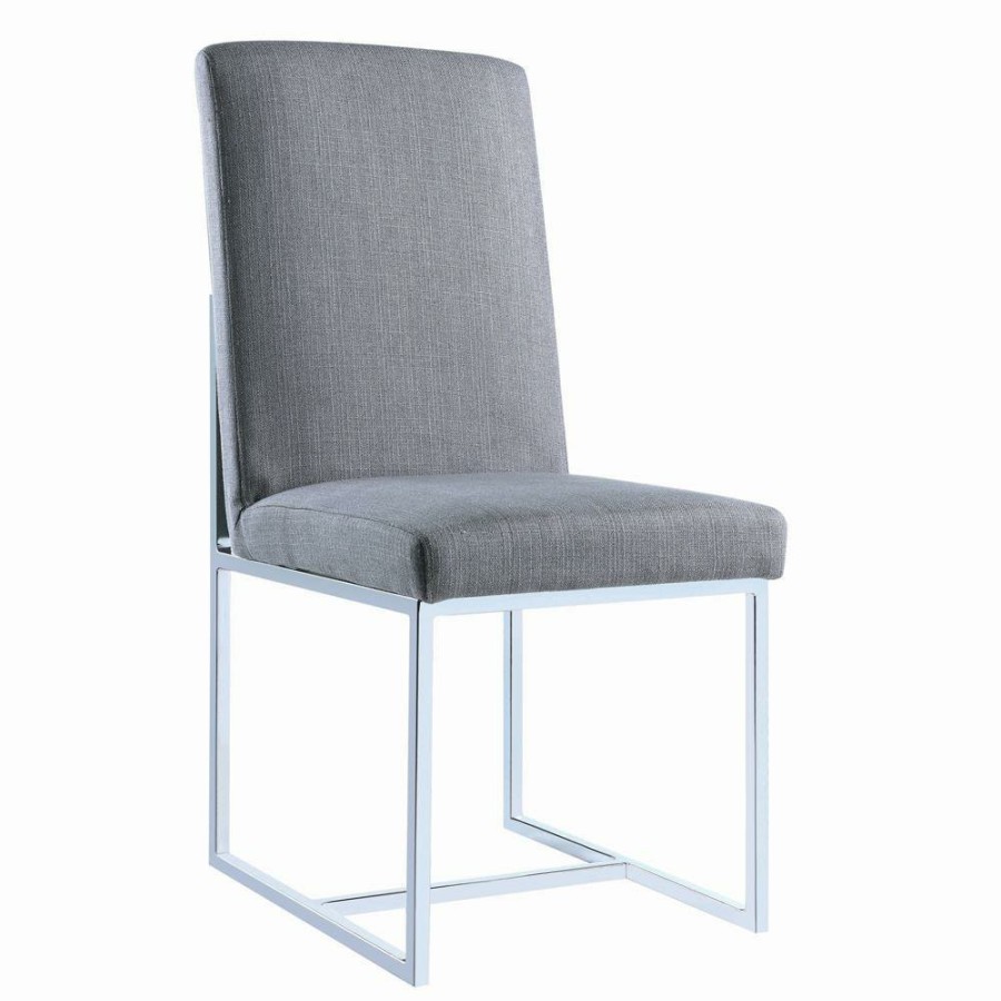 Dining Room Coaster Z2 Premium | Jackson Modern Grey Dining Chair