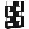 Home Office Coaster Z2 Premium | Transitional Black Bookcase