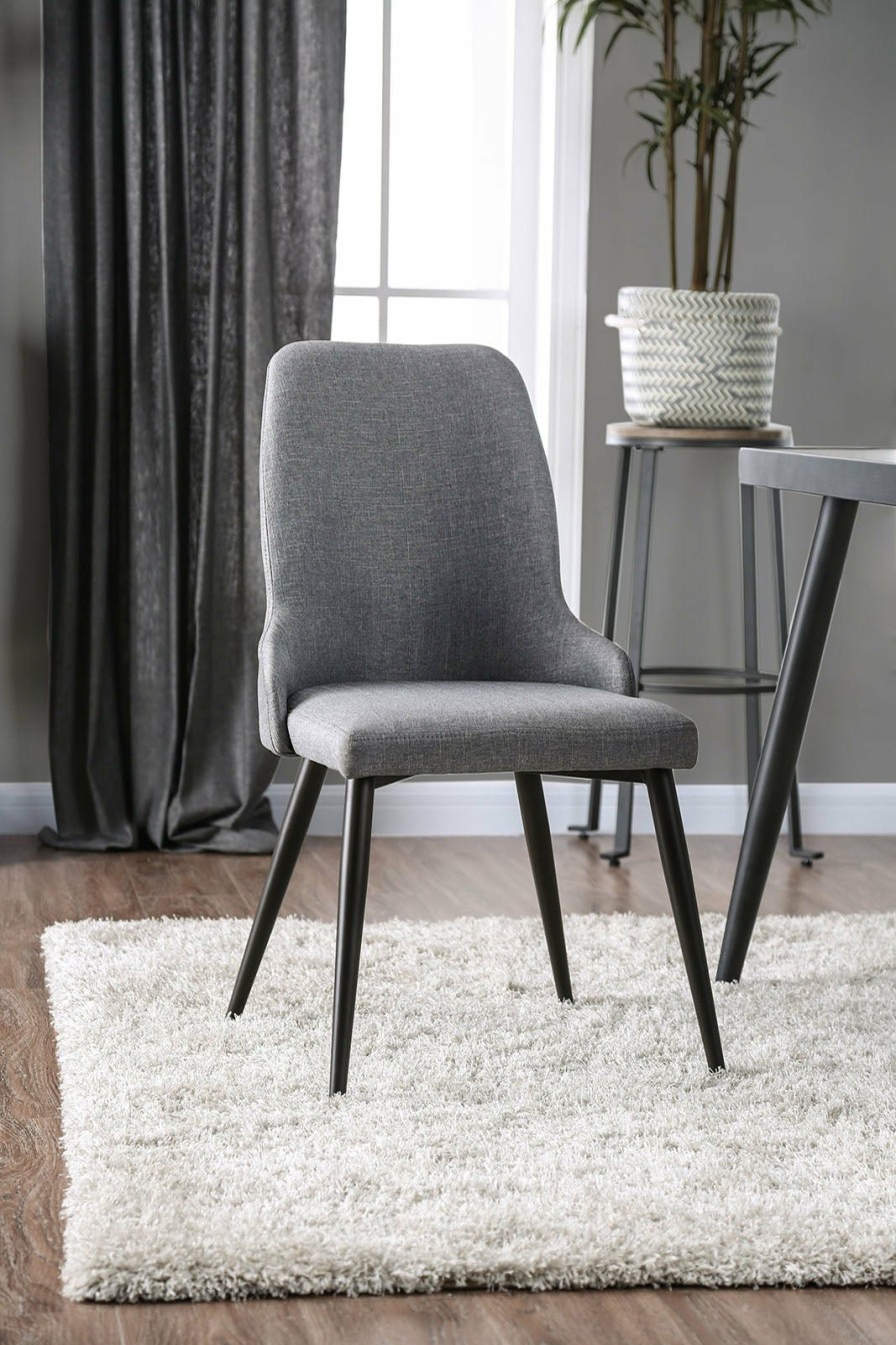 Dining Room FOA East | Vilhelm I Gray Side Chair (2/Ctn)