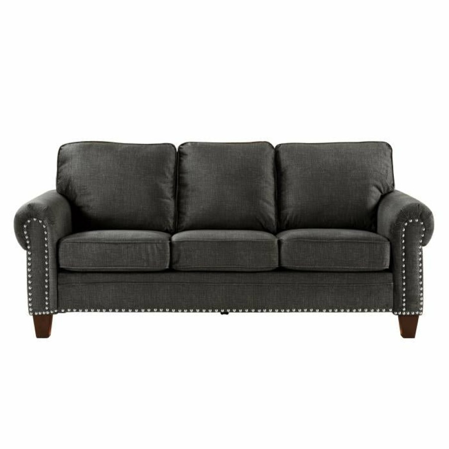 Living Room Homelegance (Homerica East) | Homelegance Furniture Cornelia Sofa In Dark Gray 8216Dg-3