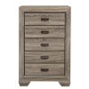 Bedroom Homelegance (Homerica East) | Homelegance Beechnut 5 Drawer Chest In Natural 1904-9