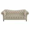 Living Room Homelegance (Homerica East) | Homelegance Furniture St. Claire Sofa In Brown 8469-3