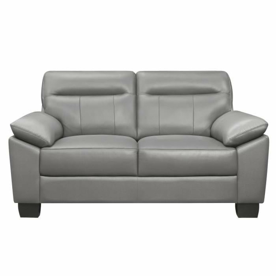 Living Room Homelegance (Homerica East) | Homelegance Furniture Denizen Loveseat In Gray 9537Gry-2