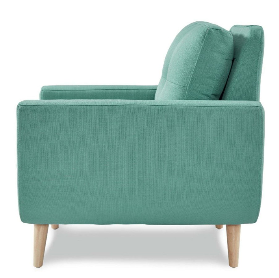 Living Room Homelegance (Homerica East) | Homelegance Furniture Deryn Chair In Teal 8327Tl-1