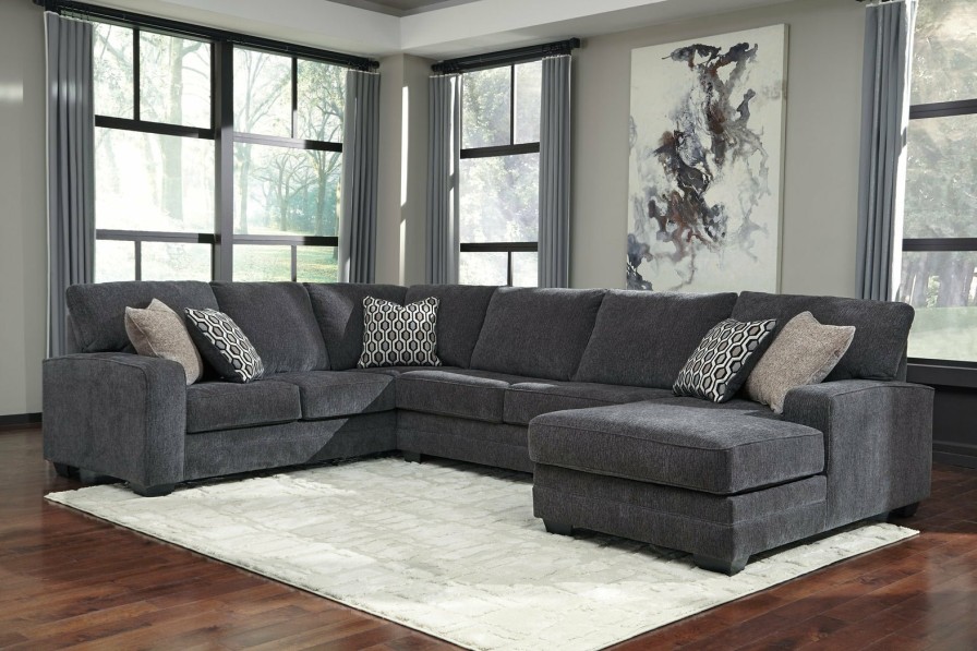 Living Room Ashley Furniture | Tracling 3-Piece Sectional With Chaise