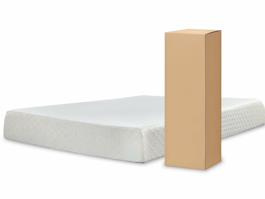 Mattress Ashley Furniture | 10 Inch Chime Memory Foam Mattress In A Box