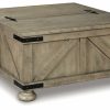 Living Room Ashley Furniture | Aldwin Coffee Table With Storage