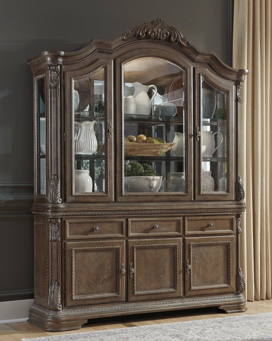 Dining Room Ashley Furniture | Charmond Dining Buffet And China