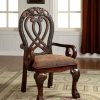 Dining Room FOA East | Wyndmere Cherry Arm Chair (2/Ctn)