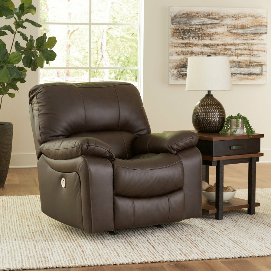 Living Room Ashley Furniture | Leesworth Power Recliner